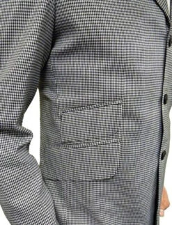 'Barrett' - Retro Mod Houndstooth Blazer By MADCAP -Fashion House Store Barratt Blazer Jacket Madcap England pocket 49870.1666958539