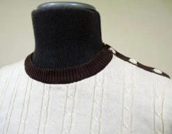 BECKETT Madcap Retro Mod Mens Cable Knit Jumper W 15 BECKETT Madcap Retro Mod Mens Cable Knit Jumper W -Fashion House Store Beckett Cable Knit Cream cu2 22555.1666958565