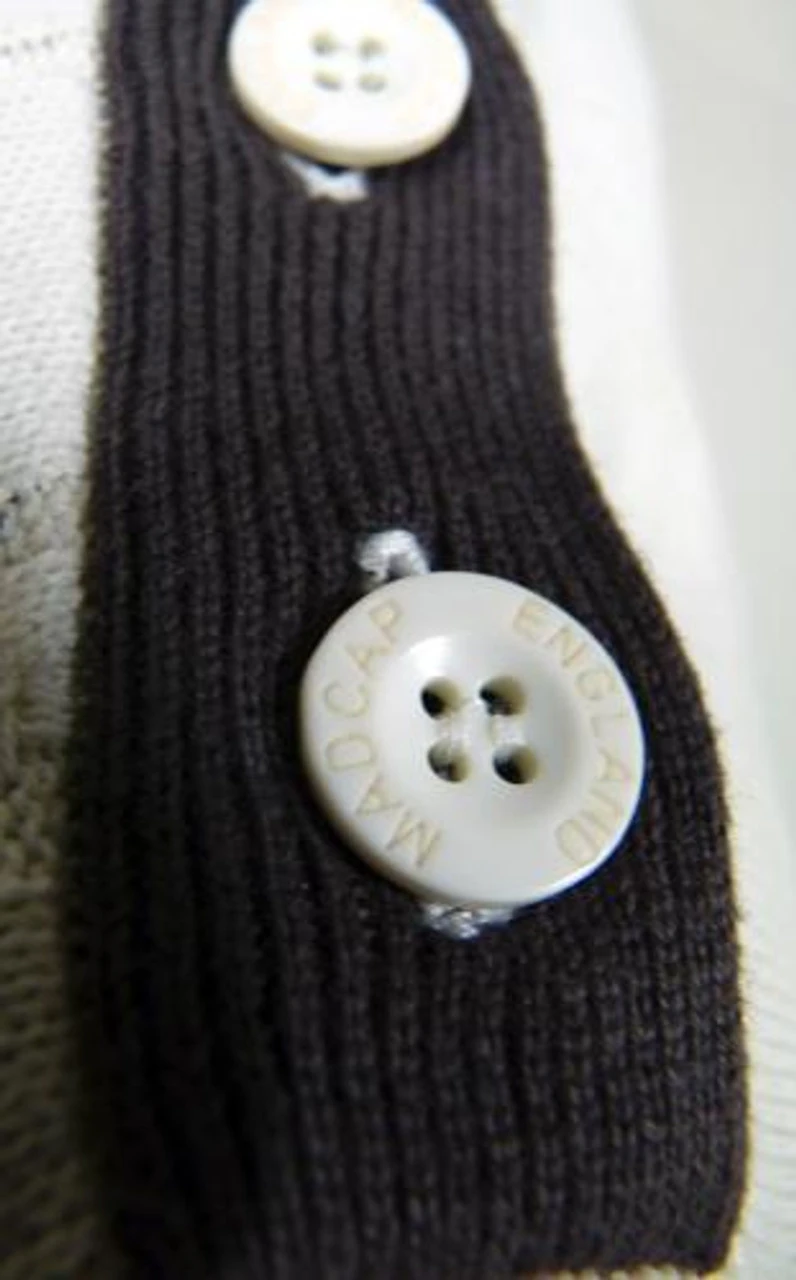 BECKETT Madcap Retro Mod Mens Cable Knit Jumper W 7 BECKETT Madcap Retro Mod Mens Cable Knit Jumper W - Image 5