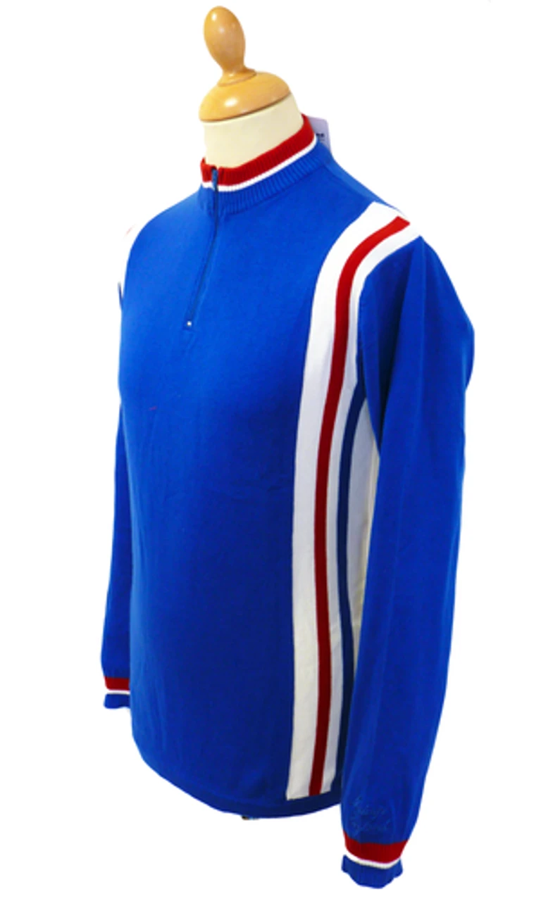Hi-Wheel - Madcap Retro Mod Cycling Top (Blue L/S) 5 Hi-Wheel - Madcap Retro Mod Cycling Top (Blue L/S) - Image 3