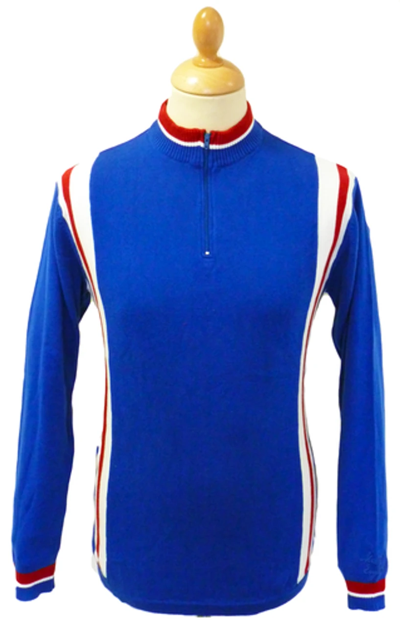 Hi-Wheel - Madcap Retro Mod Cycling Top (Blue L/S) 4 Hi-Wheel - Madcap Retro Mod Cycling Top (Blue L/S) - Image 2