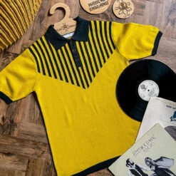 Firebird Mod Waffle Stripe Polo -Fashion House Store IMG 8814 91699.1661262974