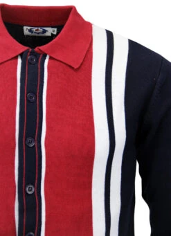 Donovan Retro Mod Polo Cardigan (N) -Fashion House Store Madcap England Donovan Polo2 97677.1661338363