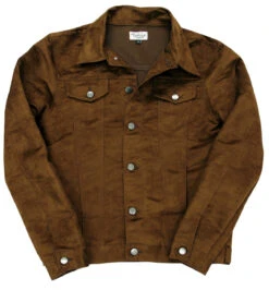 Ealing Retro Mod Faux Suede Jacket -Fashion House Store Madcap England Ealing Jacket Brown6 85362.1661271481