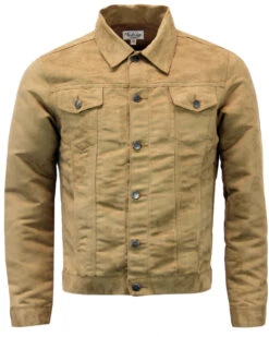 Ealing Retro Mod Faux Suede Jacket -Fashion House Store Madcap England Ealing Jacket Gold3 32759.1661273922