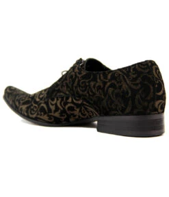 Jag Mod Paisley Winklepickers (DB) -Fashion House Store Madcap England Jag Winklepickers Black2 36558.1661339019