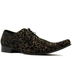 Jag 60s Mod Paisley Winklepickers N -Fashion House Store Madcap England Jag Winklepickers Black 89865.1661339018 2