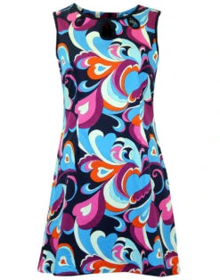 Lazy Daisy Mod Daisy Collar Dress -Fashion House Store Madcap England Lazy Daisy Paisley 80382.1661272238