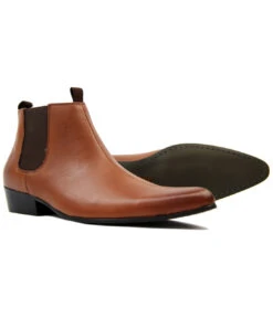 Lightfoot Mod Chelsea Boots BS -Fashion House Store Madcap England Lightfoot Leather Tan4 88401.1661338197 3