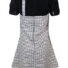 Lucy In The Sky Mod Gingham Dress B -Fashion House Store Madcap England Lucy Dress Black4 15892.1661273608