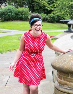 Minnie Retro Mod 60s Geo Mini Dress -Fashion House Store Madcap England Minnie Dress4 99354.1661272195