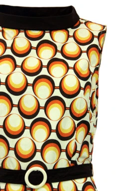 Minnie Retro Mod 60s Geo Mini Dress -Fashion House Store Madcap England Minnie Geo Dress2 23292.1661271770