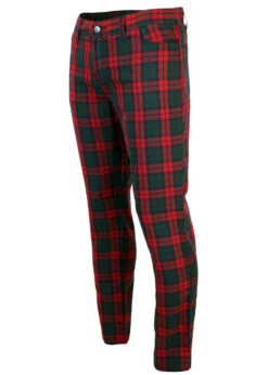 Tartan Trews Retro Mod Trousers BG -Fashion House Store Madcap England Tartan Trew Green3 37933.1661273636 2
