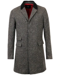 The Regent Mod Donegal Top Coat (G) -Fashion House Store Madcap England The Regent Grey 68663.1661273688