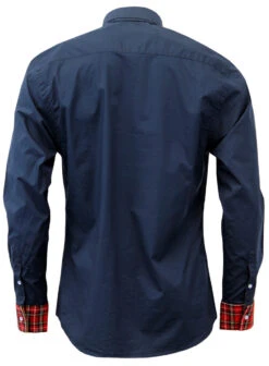 The Whiskey High Collar Mod Shirt N -Fashion House Store Madcap England The Whiskey Shirt4 26512.1661274137