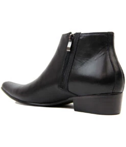Thunderbolt MADCAP Chisel Toe Chelsea Boots (BL) -Fashion House Store Madcap England Thunderbolt Leather Black2 95433.1661274162 3