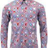 Trip Op Art Mod Big Collar Shirt RL -Fashion House Store Madcap England Trip Op Art WRB 90800.1661271737 2