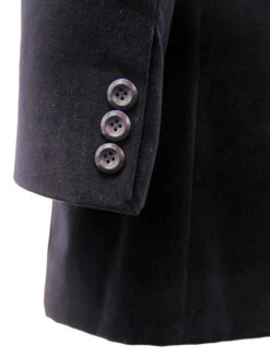 Velvet Goldmine High Collar Coat W -Fashion House Store Madcap England Velvet Goldmine Black3 13013.1661273512