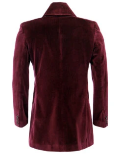 Velvet Goldmine High Collar Coat W -Fashion House Store Madcap England Velvet Goldmine Wine4 45551.1661273375