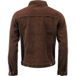 Woburn Retro Mod Cord Western Jacket In Black -Fashion House Store Madcap England Woburn Jacket Brown61 25675.1661338339
