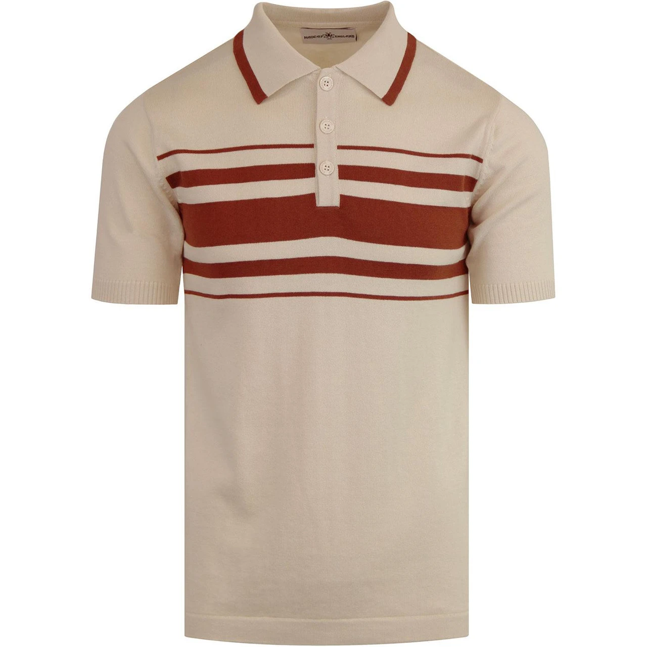 Aftershock 60s Mod Stripe Knit Polo 5 Aftershock 60s Mod Stripe Knit Polo - Image 3