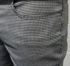 Barrett Mens Retro Mod Dogtooth Trousers By MADCAP -Fashion House Store Madcap Barratt Dogtooth Slim Trousers1 08757.1666958520