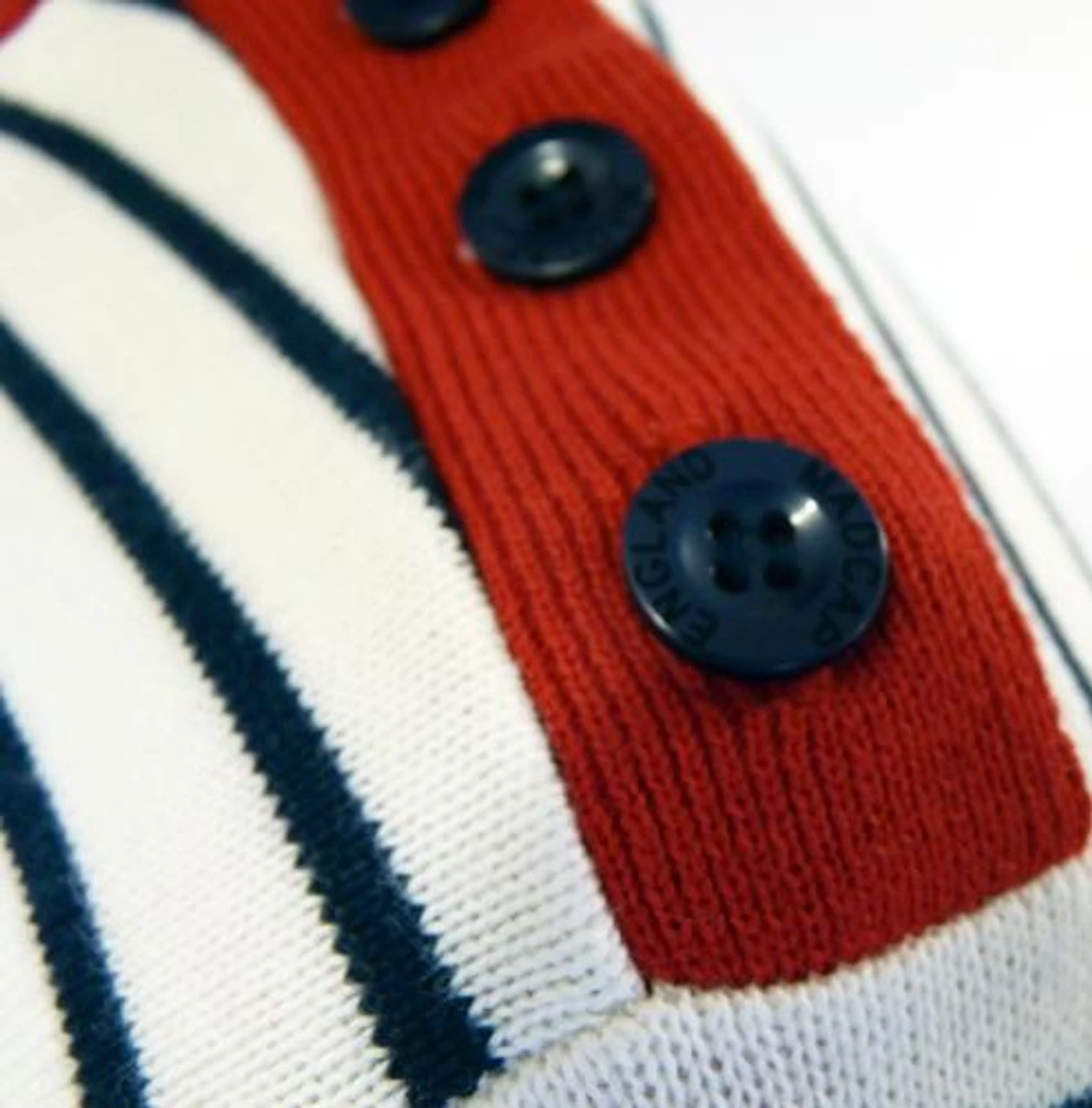 'Breton' MADCAP Mens Retro Mod Stripe Jumper (E) 8 'Breton' MADCAP Mens Retro Mod Stripe Jumper (E) - Image 6