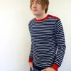 'Breton' MADCAP Mens Retro Mod Stripe Jumper (N) -Fashion House Store Madcap England Breton Jumper N4 06742.1666958122