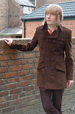 'The In Crowd' - MADCAP Mens Retro Mod Jacket (DB) -Fashion House Store Madcap England In Crowd Jacket Brown5002 10467.1666958337