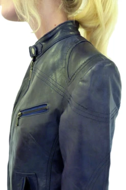 Marianne Retro Indie Leather Jacket By MADCAP (N) -Fashion House Store Madcap Marianne Leather Jacket N3 55808.1666957669