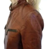 Marianne Retro Indie Leather Jacket By MADCAP (T) -Fashion House Store Madcap Marianne Leather Jacket T3 35739.1666957638 1