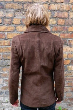 The Rare Breed - MADCAP Mens Retro Mod Jacket (DB) -Fashion House Store Madcap Rare Breed Jacket Brown Cord1 52729.1666958232