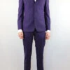 Tailored By Madcap Mod Mohair Suit Jacket (Plum) -Fashion House Store Purple mohair suit full1 84832.1664291248