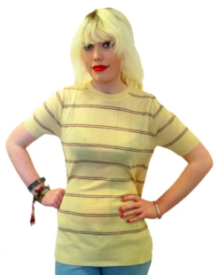 Telstar Retro 60s Knit T-Shirt B/C