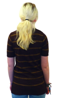 Telstar Retro 60s Knit T-Shirt B/M -Fashion House Store Telstar Womens Brown3 05580.1666957019