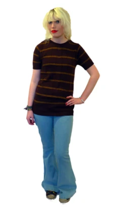 Telstar Retro 60s Knit T-Shirt B/M