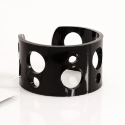 ADA BINKS For 60s Cuff Bracelet B -Fashion House Store ada binks black cuff bracelet3 30573.1661263833 2