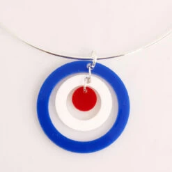 ADA BINKS For 60s Mod Target Choker -Fashion House Store ada binks circles necklace rwb2 36099.1661263713