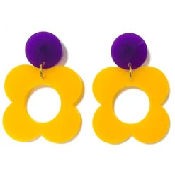 + Honeycomb MADCAP X ADA BINKS Cut-Out Earrings Y -Fashion House Store ada binks for madcap england cutout drop earrings yellow 1 52301.1692023248 1