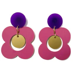 + Muse MADCAP X ADA BINKS Retro Daisy Earrings P