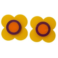 +Aurora MADCAP X ADA BINKS Daisy Stud Earrings Y -Fashion House Store ada binks tri colour flower earrings yellow 3 87651.1692023343 2