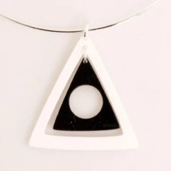 ADA BINKS For Triangles Choker B 14 ADA BINKS For Triangles Choker B -Fashion House Store ada binks triangle necklace white11 65945.1661263742