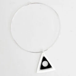 ADA BINKS For Triangles Choker B 13 ADA BINKS For Triangles Choker B -Fashion House Store ada binks triangle necklace white21 87318.1661263741