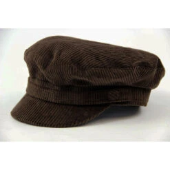 Beatle Retro Cord Lennon Hat (N) -Fashion House Store beatle hat brown 03 72401.1661273814