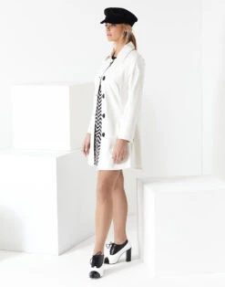 Jackie Retro 60s Mod PVC Raincoat -Fashion House Store beatle raincoat luna tights halo 73217.1661270144 6