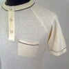 'Gear' -Short Sleeve Knitted Retro Mod Cycling Top -Fashion House Store cycling top madcap short sleeve close up 25289.1666958754