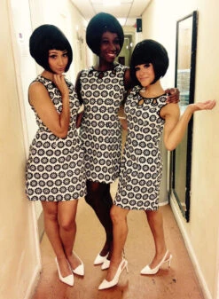 Lazy Daisy Paisley Retro Mod Dress -Fashion House Store dusty1 37008.1661272877 1