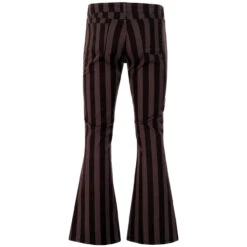 Holy Roller Retro Stripe Flares B/G -Fashion House Store holy roller black grey 02 84669.1661261488