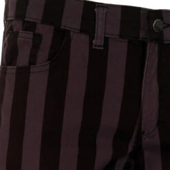 Holy Roller Retro Stripe Flares B/G -Fashion House Store holy roller black grey 03 59555.1661261490