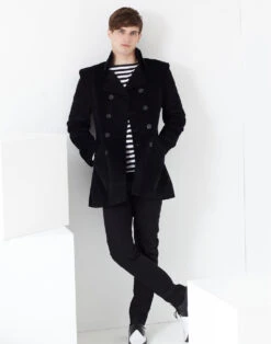 In Crowd High Collar Cord Jacket -Fashion House Store incrowd kingbee 33709.1661273492